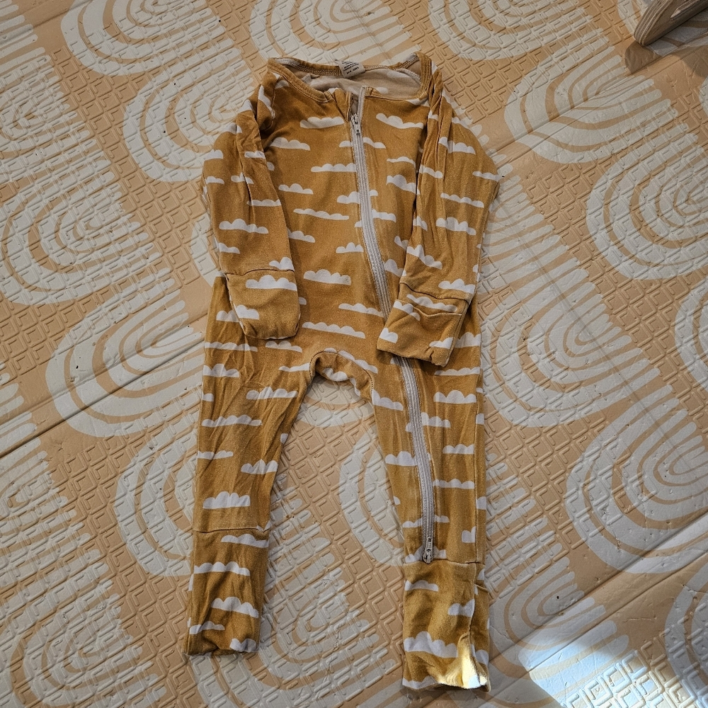 Larkspur Bamboo Convertable Footie